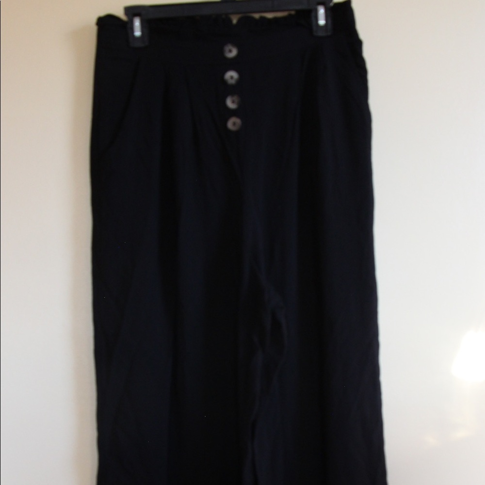 Black Flowy Pants